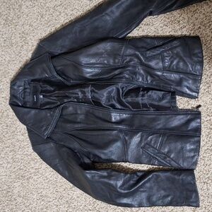Avanti Leather Jacket women's size S black
